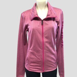 Bench Full Zip Pink Athletic Track Jacket Medium